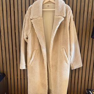 ALO Yoga Women's Tan Teddy Jacket